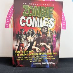 HALLOWEEN - ZOMBIE  COMICS MAMMOTH BOOK -  BY DAVID KENDALL