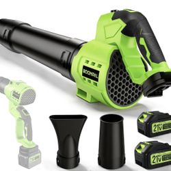 Leaf Blower Cordless with Battery and Charger