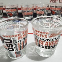 NEW OSU Beavers Shot Glasses