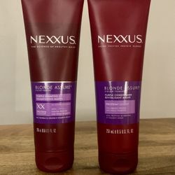 Nexxus Blonde Assure Color Toning Purple Shampoo & Conditioner 8.5oz Set