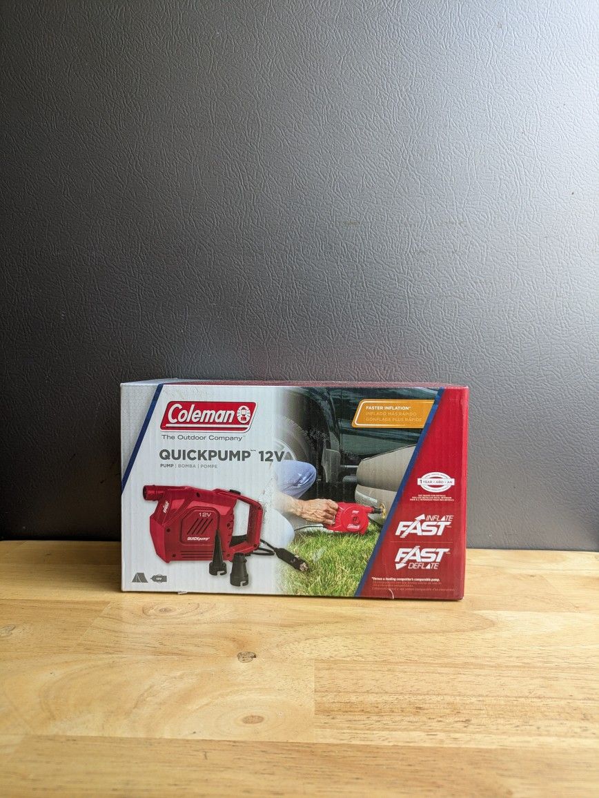 Coleman. Quick Pump 12V