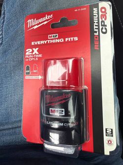 Milwaukee M12 CP3.0 Battery - Brand New