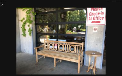 New Solid Wood (Teak) Outdoor Bench