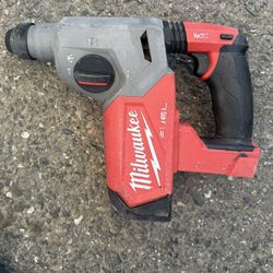 Milwaukee M18 FUEL 18V Lithium-Ion Brushless Cordless 1 in. SDS-Plus Rotary Hammer (Tool-Only