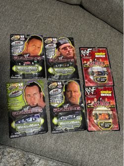 WWF cars and skateboards