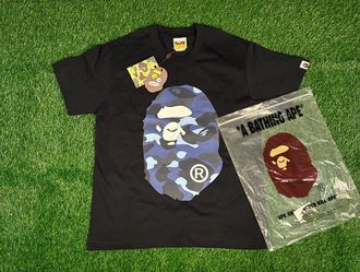 Blue bathing ape tee size men’s small