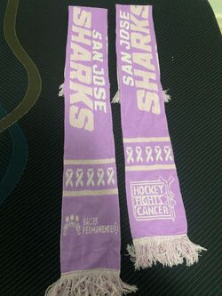 San Jose sharks scarf