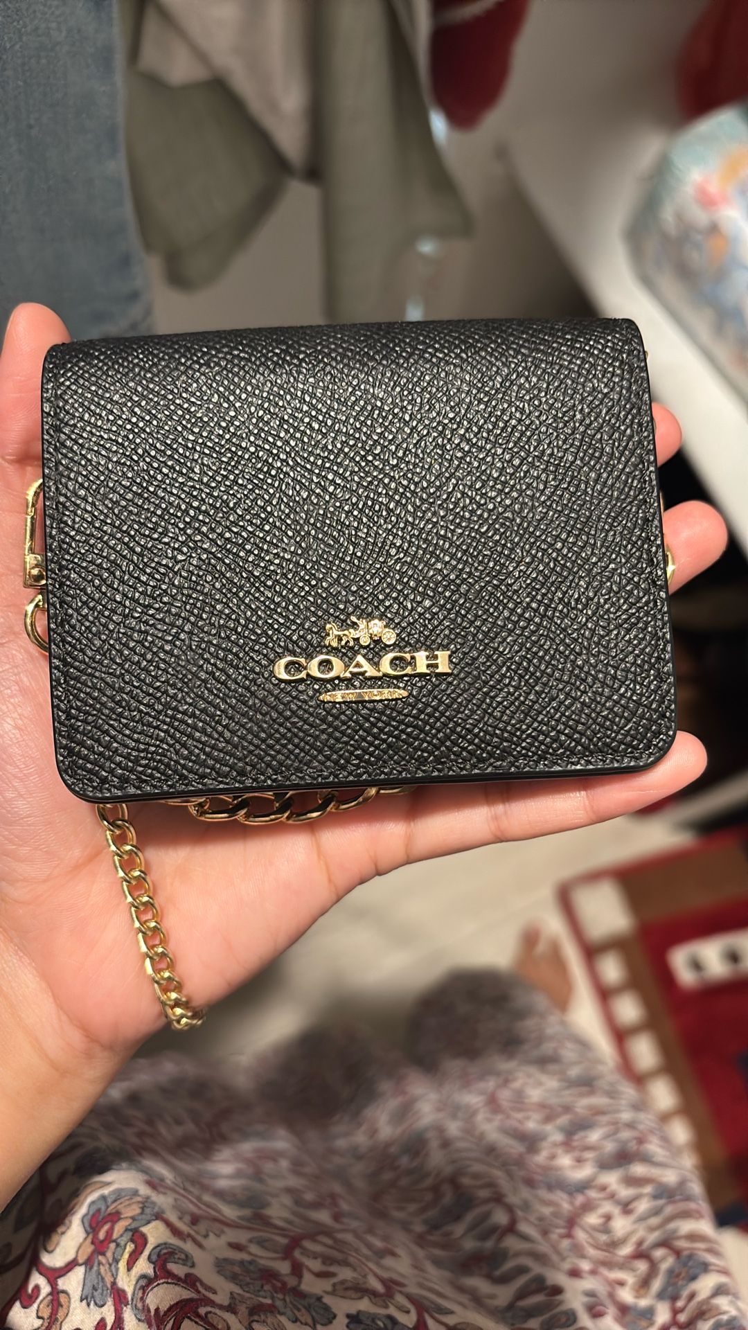 Coach Mini Wallet On Chain
