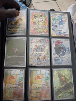 Pokemon binder w/ cards