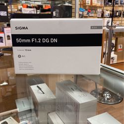 Sigma 50mm F1.2 