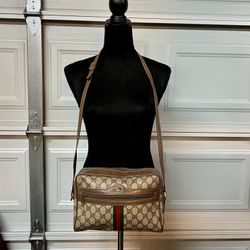 100% AUTHENTIC Gucci Ophidia Sherry Line Crossbody Bag