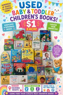 Used Baby & Toddler Children's Books