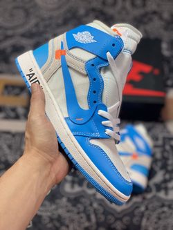 Off-White x Air Jordan 1 Retro High OG”UNC“AJ1