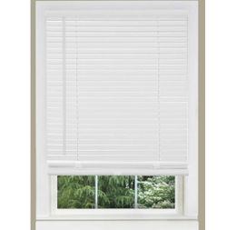 Perfect Lift White Cordless Light-Filtering 1-Inch Mini Blind – 29 in. W × 64 in. L