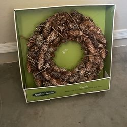 Pine Cone Wreath