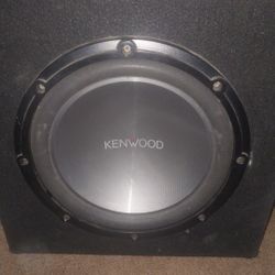 Kenwood 12" Sealed Subwoofer