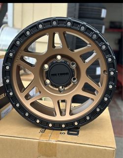 17” Method MR312 bronze with black lip Wheels For Sale, We Finance