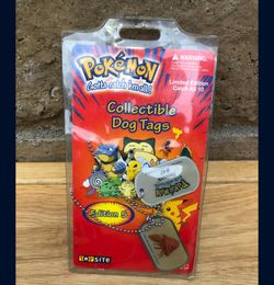 Pokemon Collectible Dog Tag #47 parascet Edition 5 1999 Nintendo