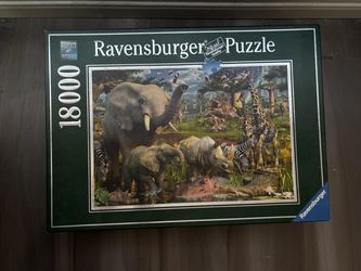 Ravensburger 18000 Piece Safari Wildlife Puzzle