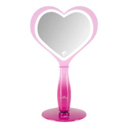 Barbie LED Handheld Makeup Mirror with Standing Base