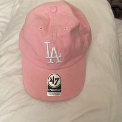Pink LA Hat 