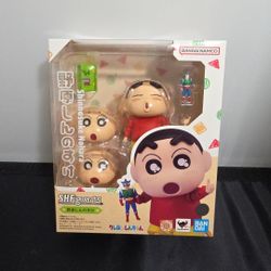 Tamashii Nations S.H.Figuarts Shinnosuke Nohara "Crayon Shinchan" NIB (J3)