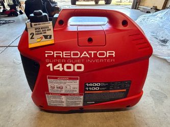 Predator 1400  generator