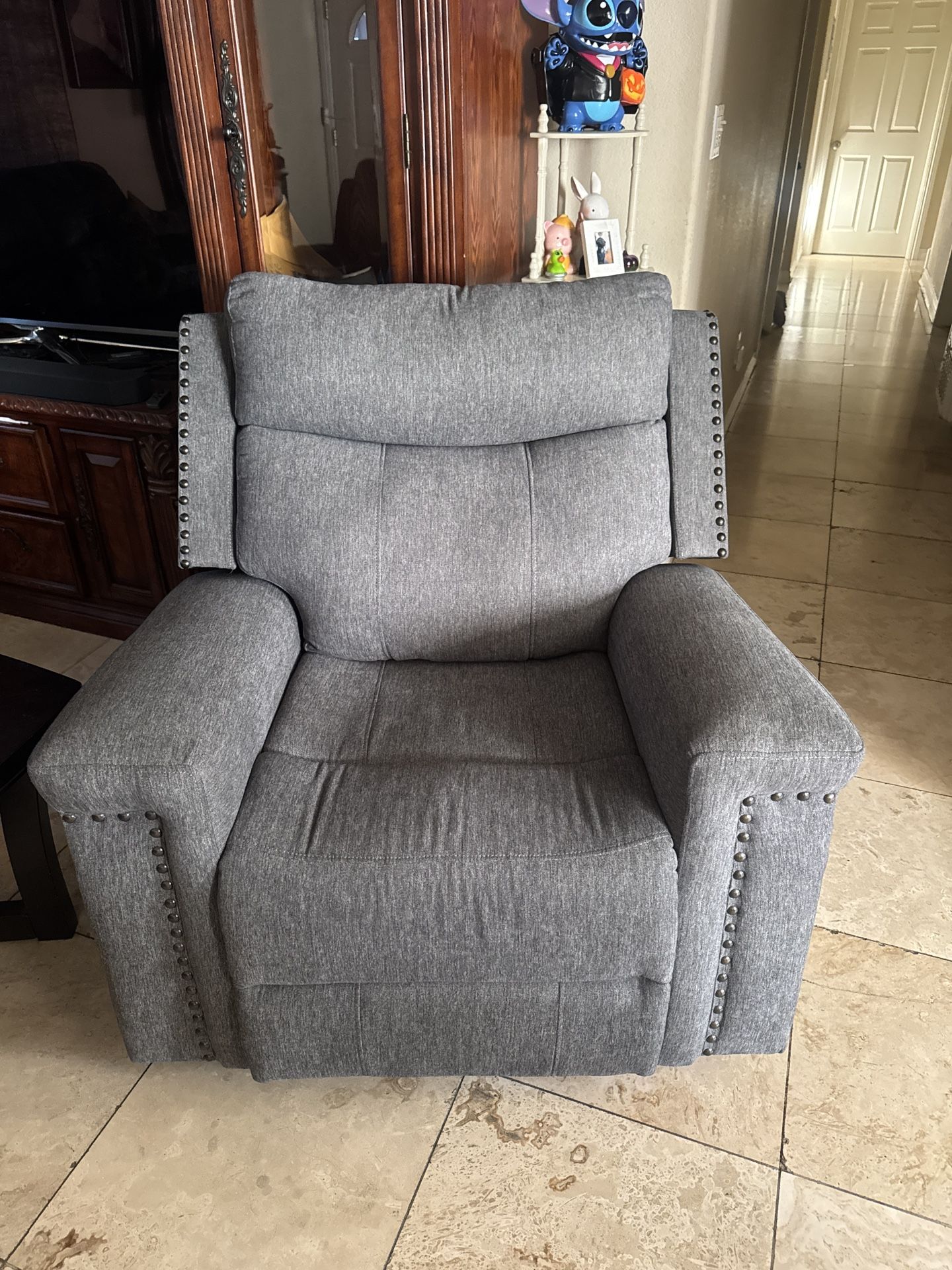 Grey Recliner
