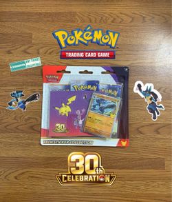 Pokémon TCG: 30th Celebration Tech Sticker Collection (Lucario)