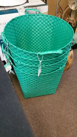 Storage baskets brand new