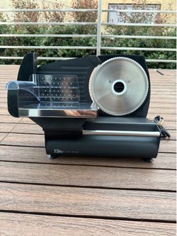 Elite Platinum EMT-503B Electric Meat Slicer – Adjustable Stainless Steel Blade