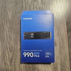 Samsung -990 EVO PLUS SSD 2TB.