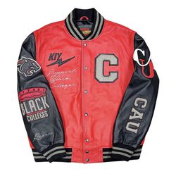 Clark Atlanta University Leather Jacket