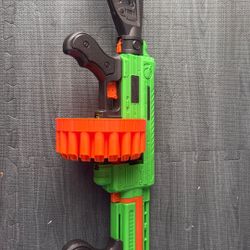 Adventure Force Villainator Pump-Action Super-Drum Foam Dart Blaster NERF Elite and XShot D