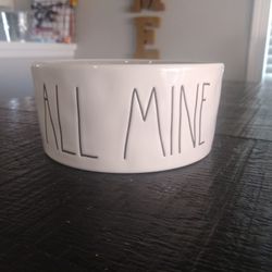 Rae Dunn Dog Dish