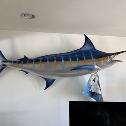 Blue Marlin Fish Mount 8'