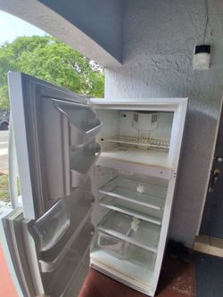 $100 white refrigerator