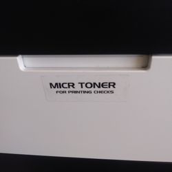 Printer.   Check Printer With MICR Toner