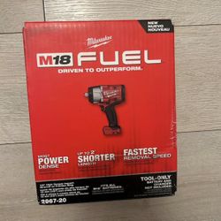 Milwaukee M18 Fuel 1/2” High Torque Impact Wrench 