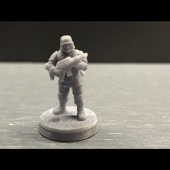Imperial Guard Proxy For Warhammer 40k Resin Print