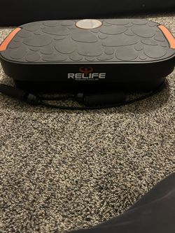 Relief vibration plate for full body