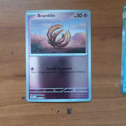 Bramblin Pokemon Card 