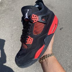 Jordan 4 Red Thunder 