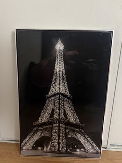 Eiffel tower wall art
