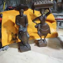 F. Simeon Hand Carved Figures