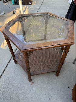 Octagon Side table