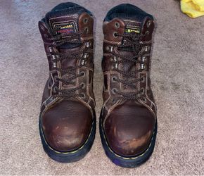 Dr. Martens Industrial Steel Toe Work Boots Size 10
