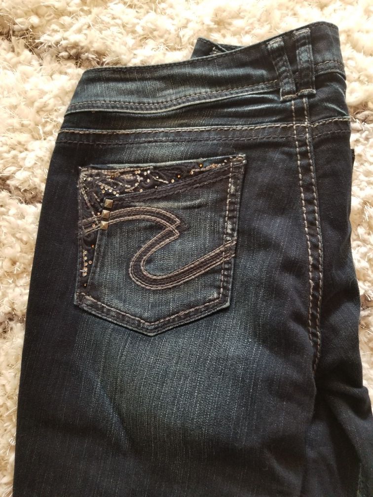 New dark wash Silver jeans