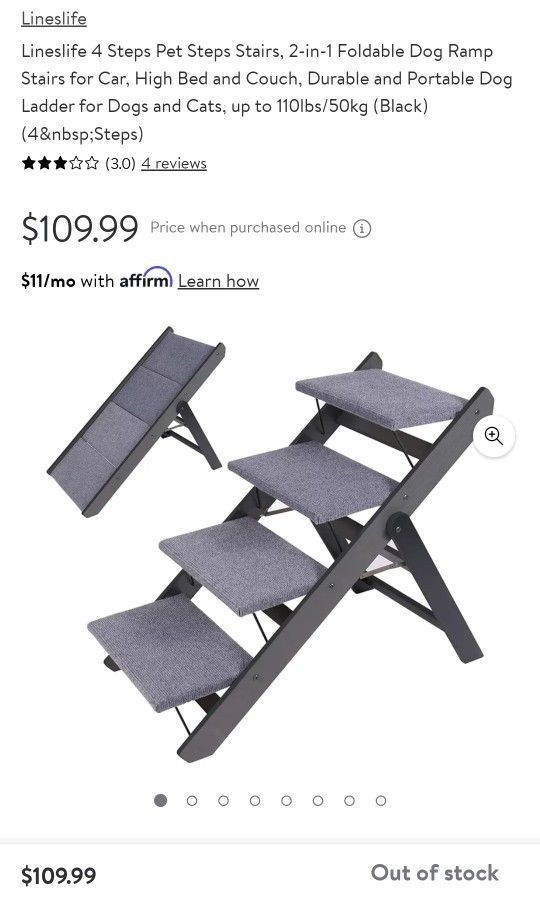 Collapsible Pet Stairs- NEW in BOX πππ