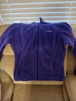 Columbia Purple Fleece Jacket